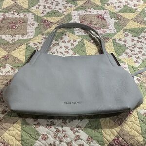 Vince Camuto Light Grey Shoulder Bag